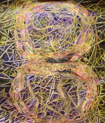 358-SERPENT-MESSIAH-poem-ink-oil-stick-on-gessoed-paper-2001-IMG_5999