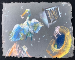 CURTAINED©2024LiliWhitedotcom-pastel-on-paper-9x12-IMG_4902-SHOW-IT-is-on-CAFE