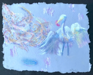 REFLECTED©2024LiliWhitedotcom-pastel-on-paper-9x12-2024-IMG_4899-SHOW-IT-