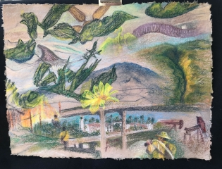 JANUARY2025-soft-pastel-on-tan-deckled-paper-2025-19.5-x-25.5-IMG_0170