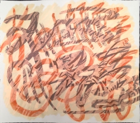 A-ZILLION-QUESTIONStitle-ink-oil-pastel-on-paper-2000-1.25-x-10